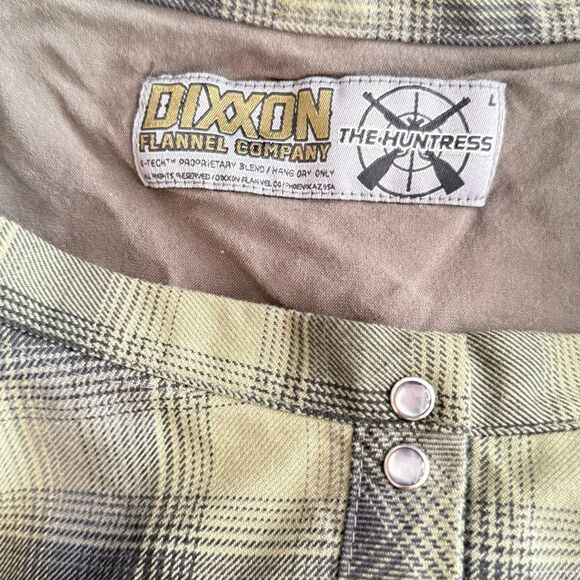 DIXXON WOMEN'S HUNTRESS FLANNEL CIRCLE SKIRT. Size Large - Picture 10 of 11